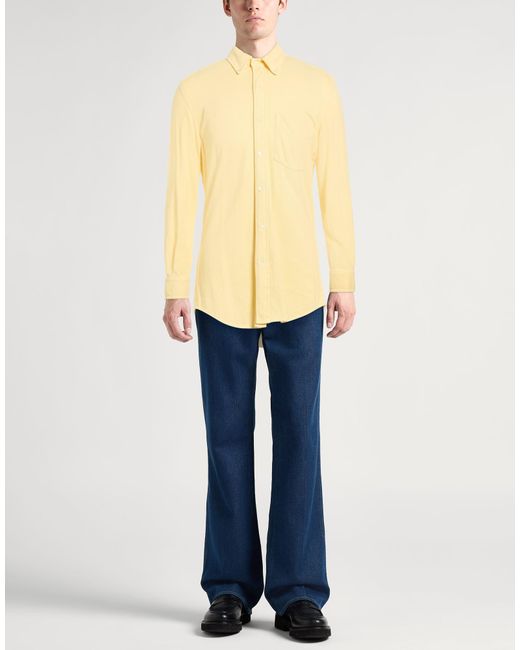 Aspesi Yellow Shirts for men