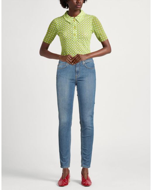 L'Autre Chose Blue Jeans Cotton, Elastane