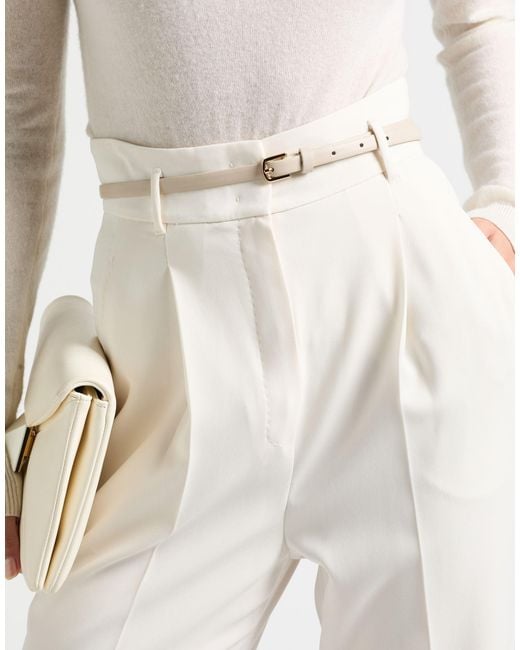 Max Mara White Trouser