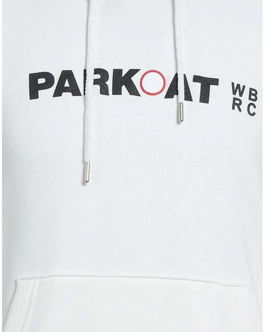 Parkoat White Sweatshirt for men