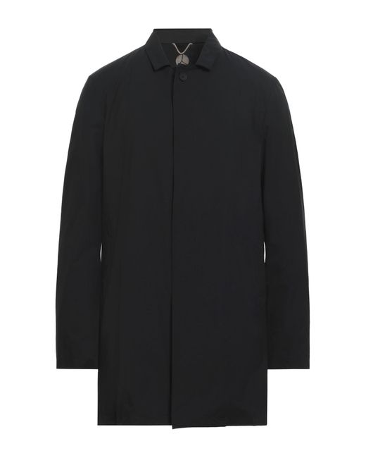 People Of Shibuya Black Overcoat & Trench Coat for men