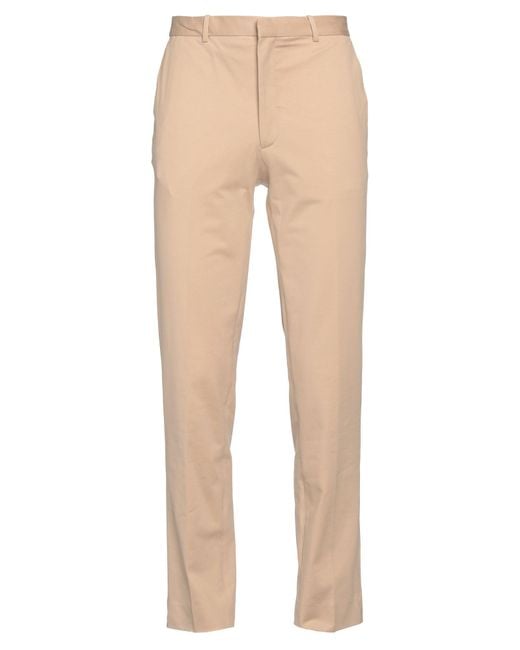 Circolo 1901 Natural Pants Cotton, Elastane for men
