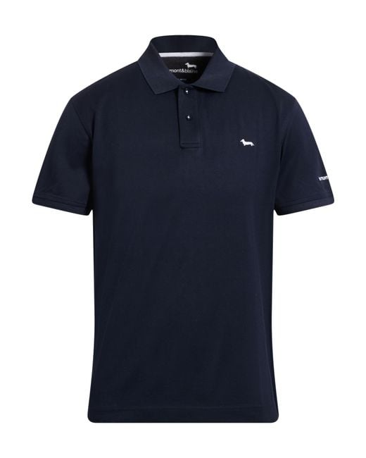Harmont & Blaine Blue Polo Shirts for men
