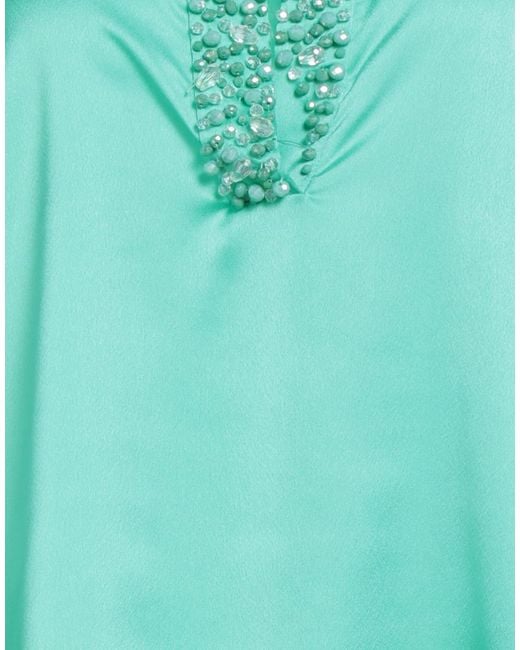Camilla Blue Top Polyester, Elastane