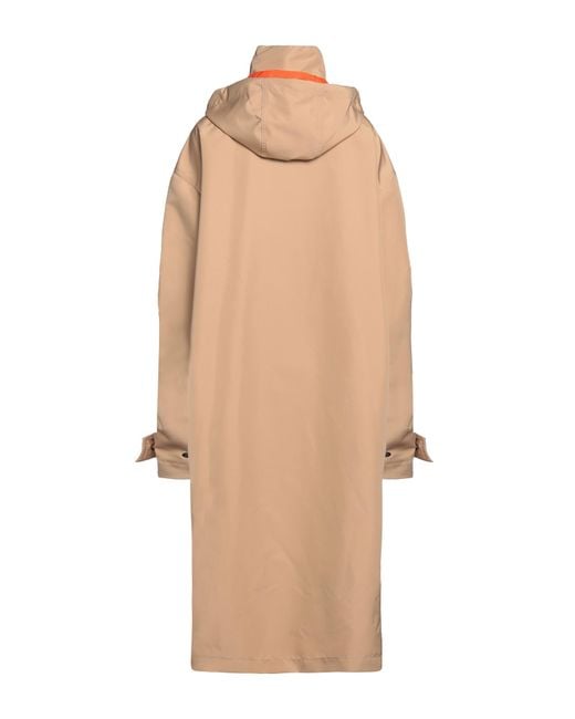 MSGM Natural Overcoat & Trench Coat