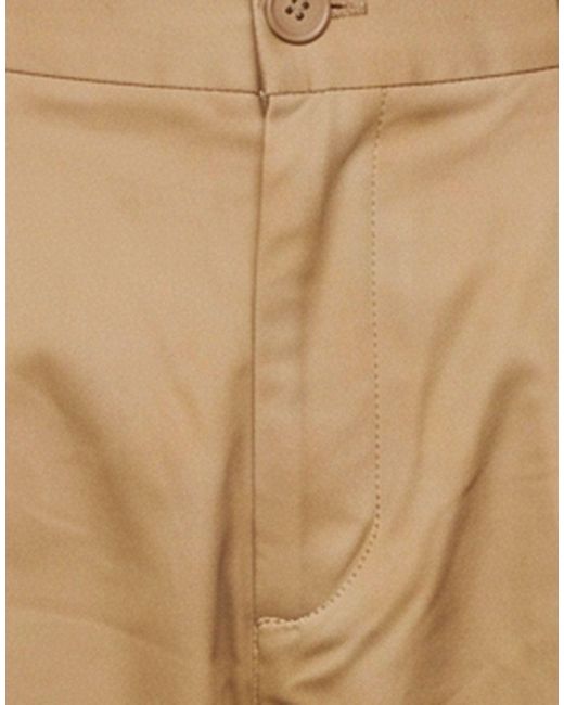 Herno Natural Camel Pants Cotton for men