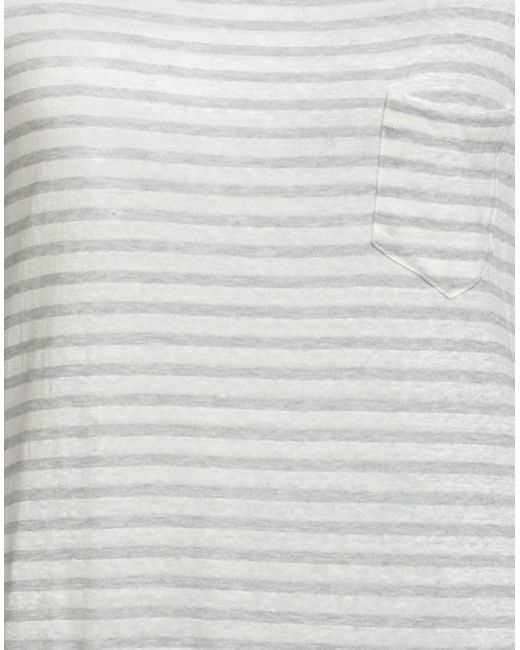 Sara Roka White Midi Dress Cotton, Polyamide, Linen