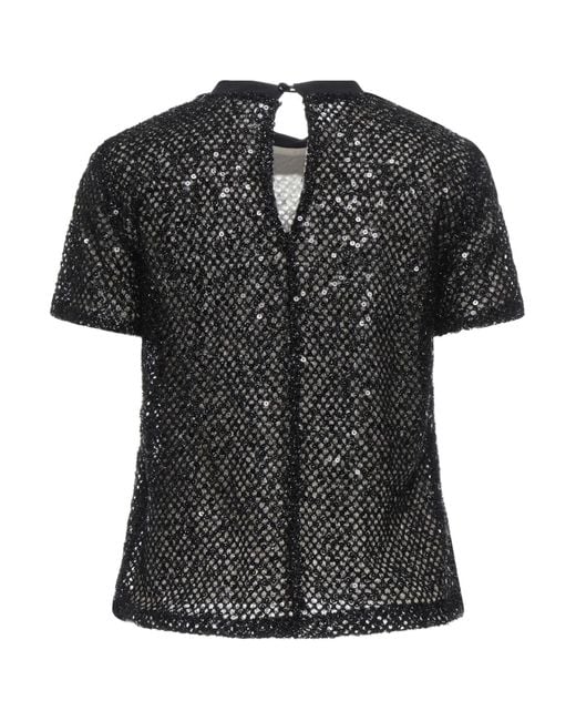 Cristinaeffe Black Top Polyester, Elastane
