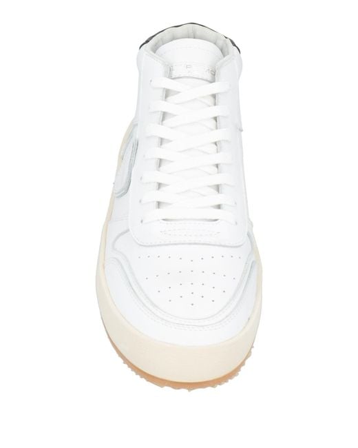 Philippe Model White Sneakers for men