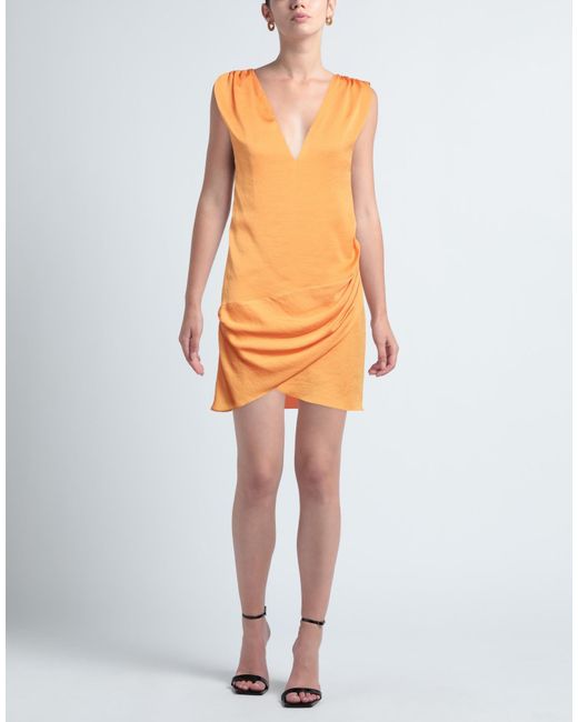 IRO Orange Mini Dress