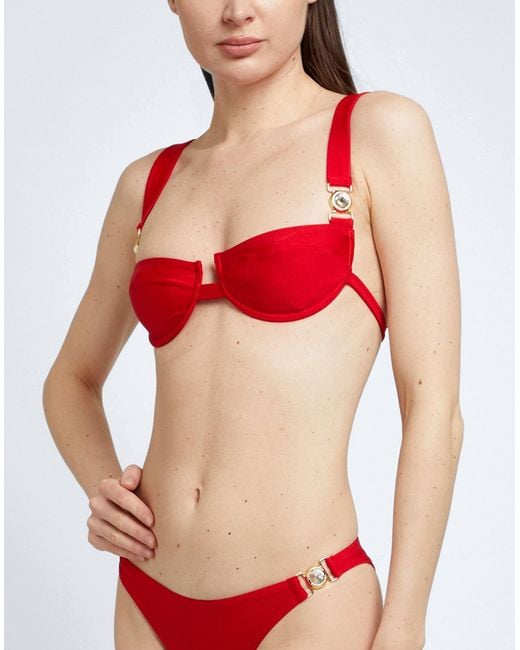 Chiara Ferragni Red Bikini-Oberteil