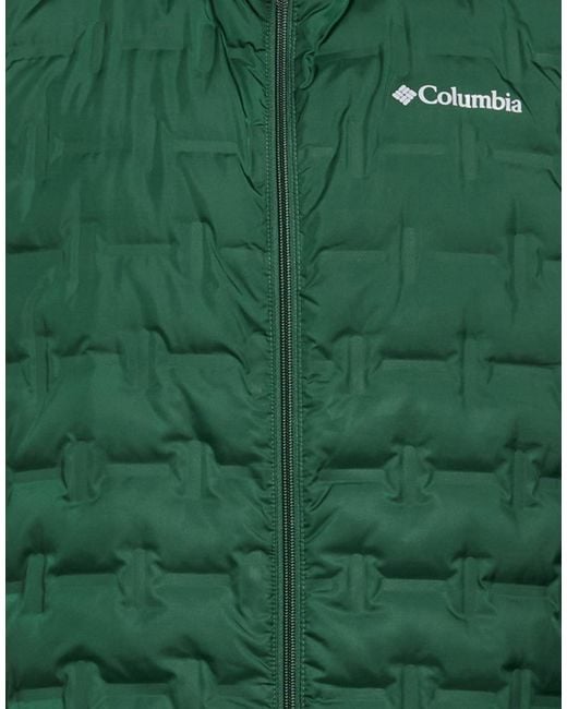 Columbia Green Vest Polyester for men