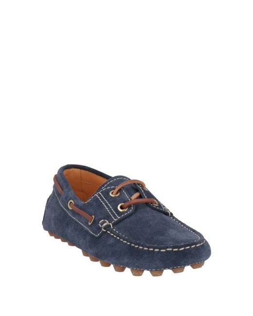 Tod's Blue Loafers