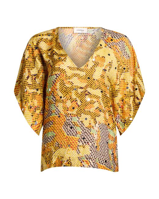 Ottod'Ame Yellow Top Viscose