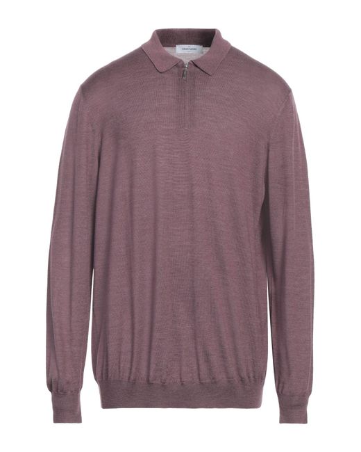 Gran Sasso Purple Sweater for men