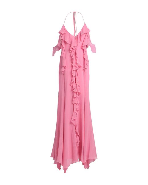Blumarine Pink Maxi-Kleid