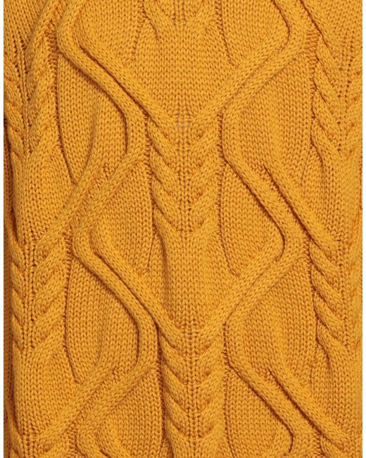 Heritage Orange Sweater Virgin Wool for men