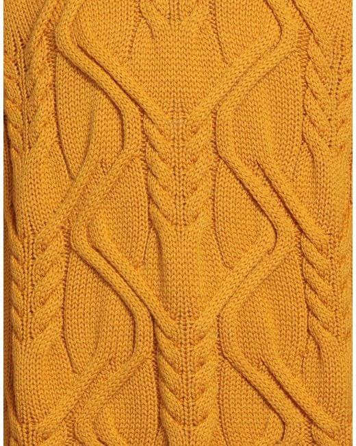 Heritage Orange Sweater Virgin Wool for men
