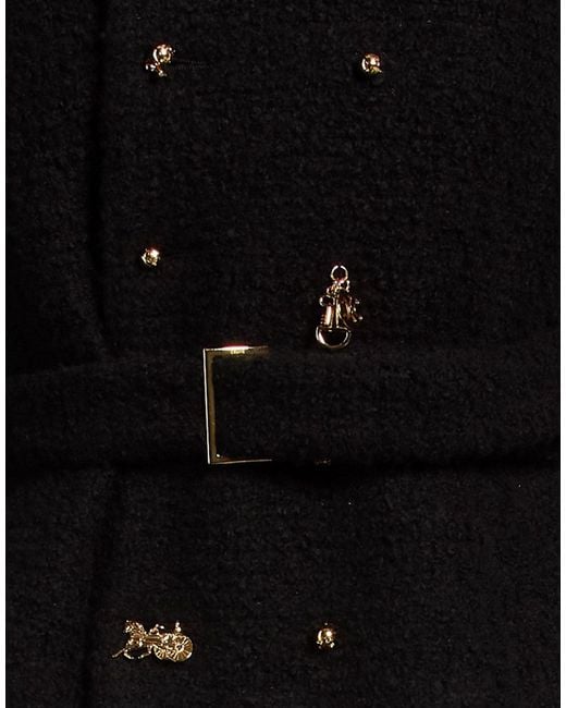 Céline Black Jacket Cashmere, Wool, Polyamide