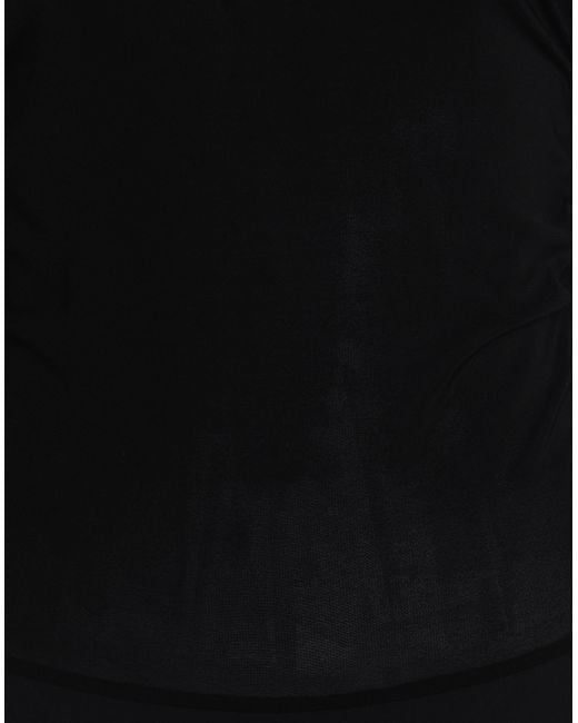 Pinko Black Bodysuit Viscose, Elastane, Polyamide