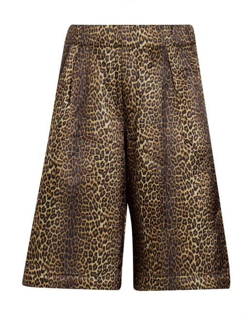 Dries Van Noten Green Light Shorts & Bermuda Shorts Polyester for men