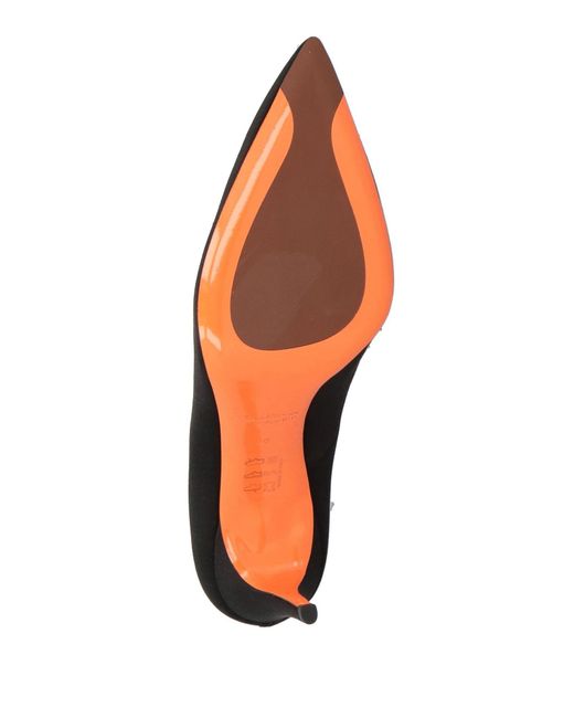Santoni Black Pumps