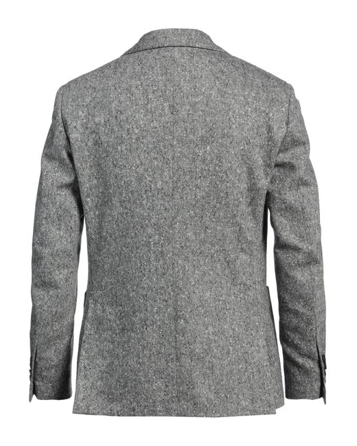 Lardini Gray Blazer Virgin Wool for men