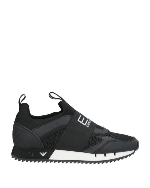 EA7 Black Sneakers