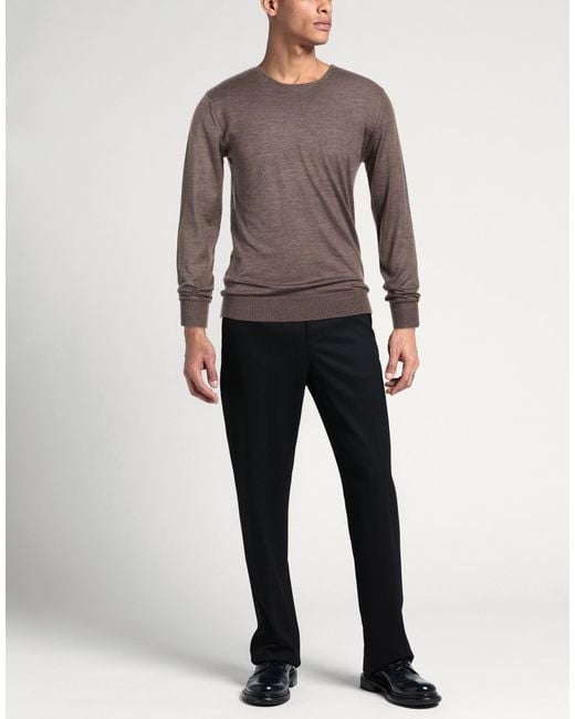 Pullover Aragona de hombre de color Brown