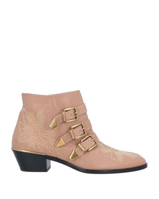 Chloé Brown Stiefelette