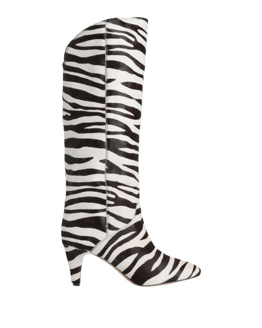 Isabel Marant White Knee Boots