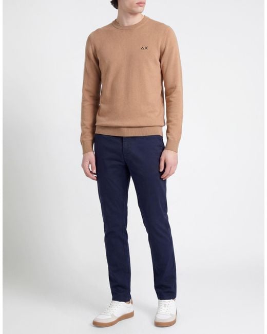 Pullover di Sun 68 in White da Uomo
