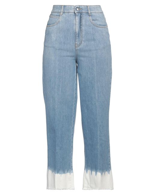 Stella McCartney Blue Denim Pants
