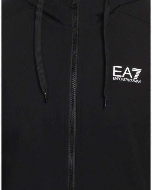EA7 Black Sweatshirt for men