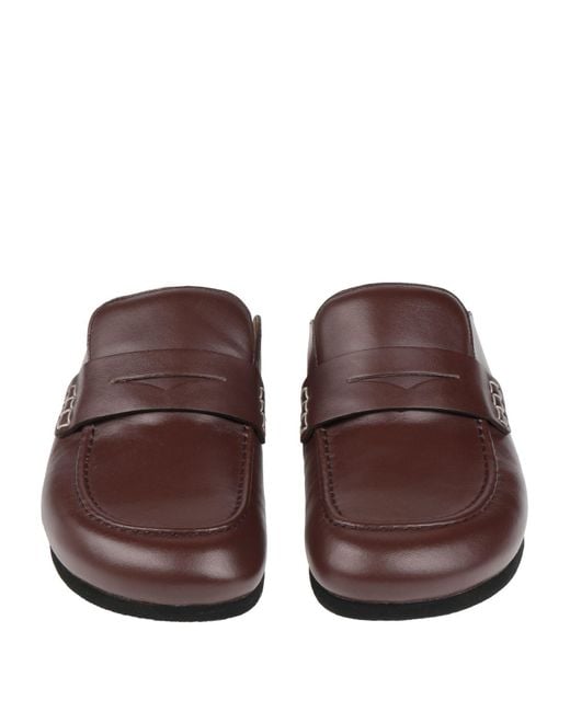 J.W. Anderson Brown Mules & Clogs