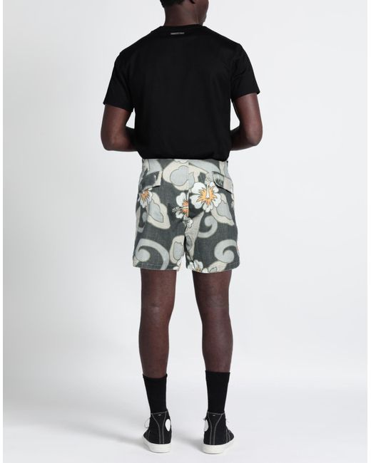 ERL Gray Shorts & Bermuda Shorts for men