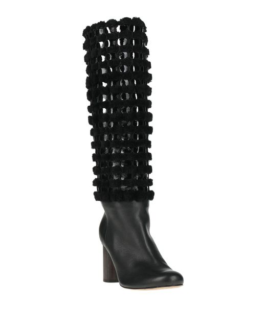 Rodo Black Boot Leather