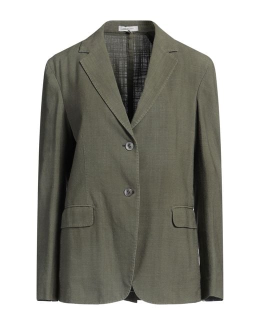 Boglioli Green Blazer Silk