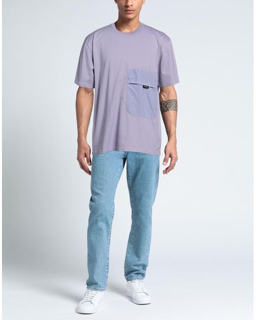 NEMEN Purple T-shirt for men