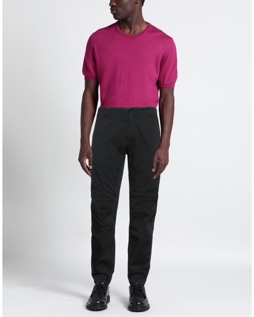 C P Company Black Pants for men