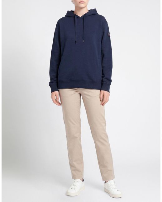 Paul & Shark Blue Sweatshirt Cotton for men