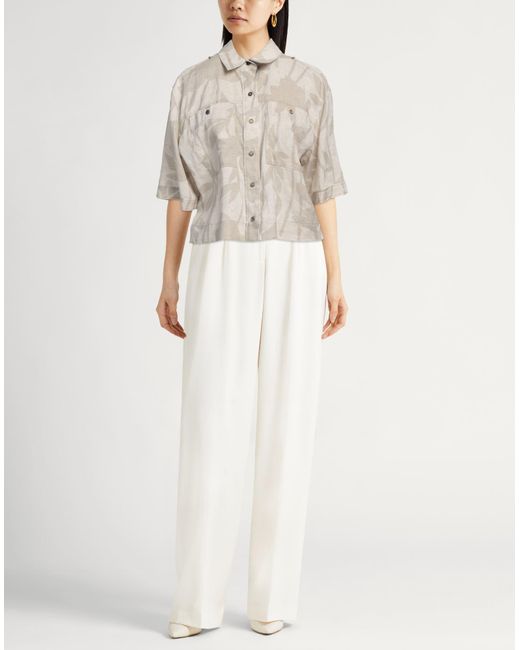 Brunello Cucinelli Natural Shirt Linen