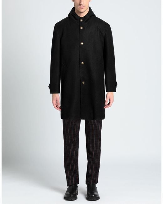 Exte Black Coat for men