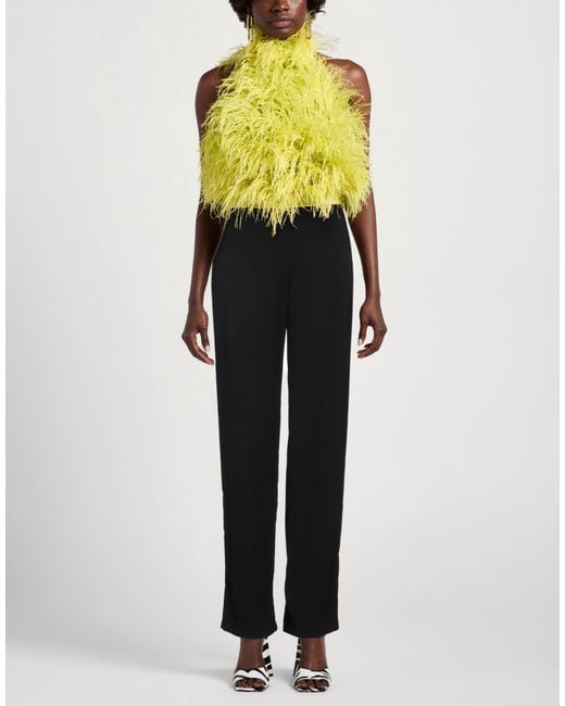 Elisabetta Franchi Black Pants Polyester