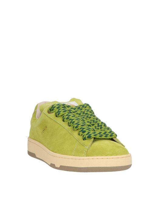 Lanvin Yellow Sneakers Calfskin