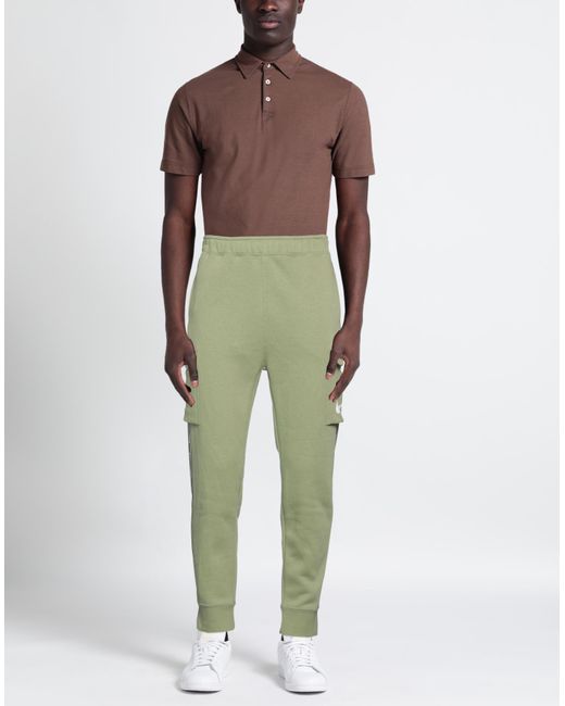 Nike Green Sage Pants Cotton, Polyester for men