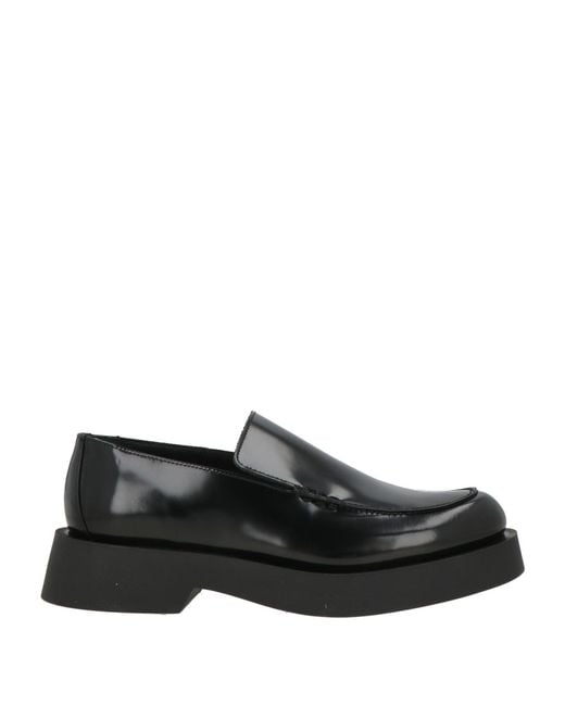 POESIE VENEZIANE Black Loafers Leather
