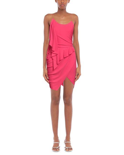 Alexandre Vauthier Pink Mini Dress