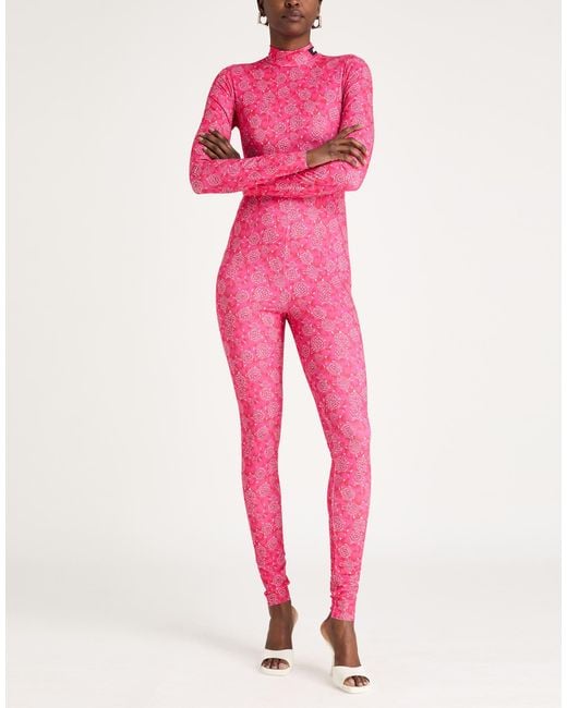 ROTATE BIRGER CHRISTENSEN Pink Jumpsuit