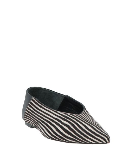 Ammb Milano White Ballet Flats Leather